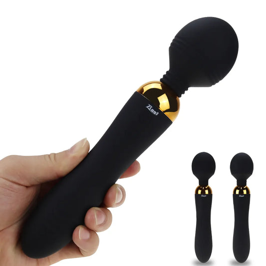 Powerful Dildo Vibrators Sex Toys for Woman AV Magic Wand Vibrating Vaginal Clitoris Stimulator Body Massager Adult Sex Product